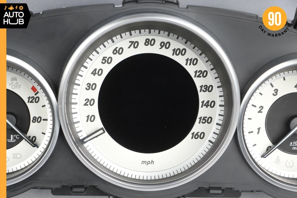 Mercedes W207 E350 E550 2014 cupé cuadro de instrumentos velocímetro 2129000925 Foto 3 de 4