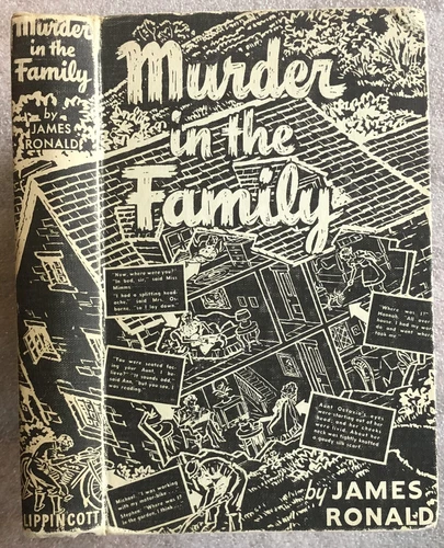 MURDER IN THE FAMILY - James Ronald, 1st US edition