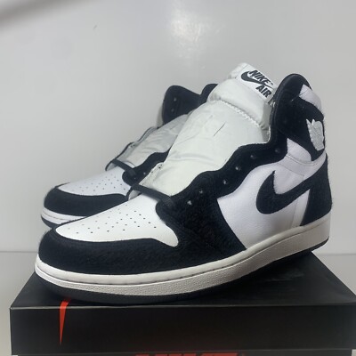 Nike Air Jordan 1 Retro High OG Twist Panda Black White Size