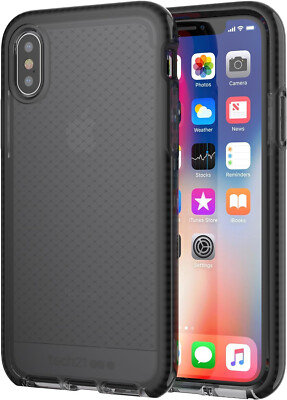 Tech21 Schutzhülle für iPhone X grau/schwarz NEU - 460