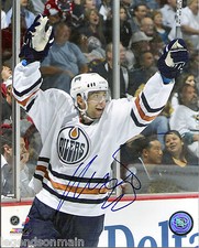 Radek Dvorak Edmonton Oilers Signed 8x10 Photo LOM COA (PH2403)