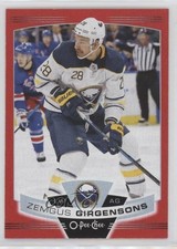 2019-20 O-Pee-Chee Wrapper Redemption Red Zemgus Girgensons #329 0c3