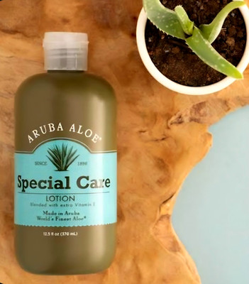 Aruba Aloe Special Care Lotion 12.5 fl oz Hydration Soothes Repairs Skin Body