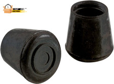 Hardware 8622E Leg Tips 1-Inch inside Diameter Rubber Chair Leg Caps,