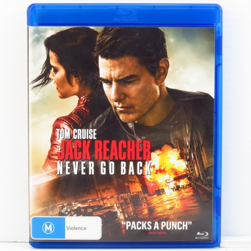 Jack Reacher: Never Go Back (2016) disc cover