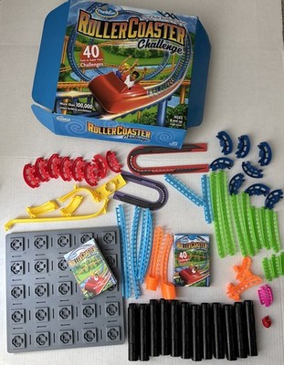 RollerCoaster Challenge Thinkfun 2017 Puzzles Thrill Ride building game Complete
