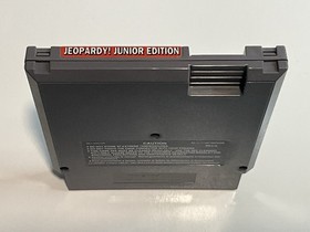 NES Game Bundle Jeopardy And Jeopardy Junior Nintendo Cartridge Tested Working