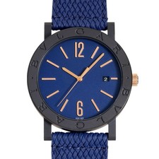 BVLGARI Bulgari Bulgari Solo tempo BB41C3BSVD/MB blue Dial