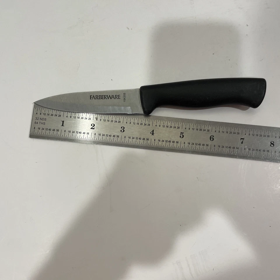 Cuchillo de Chef FARBERWARE Clásico 8” Cuchillo Dentado 5 1/2” Cuchillo de Pelar 3 1/2” Foto 3 de 4