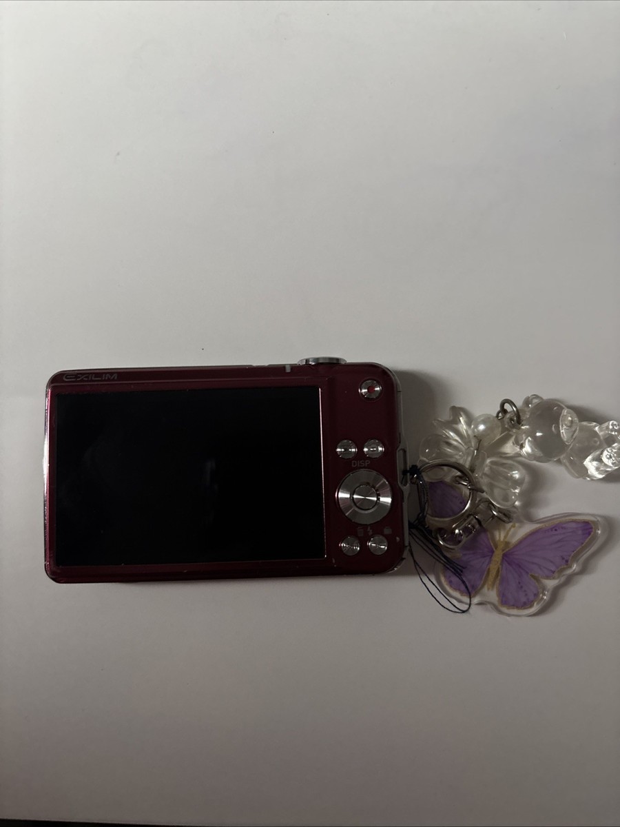Casio Exilim EX-S10 Red Compact Digital Camera. CAMERA ONLY