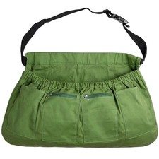 Stylish Green Garden Apron with 4 Pockets - Ideal for Harvesting  Weeding