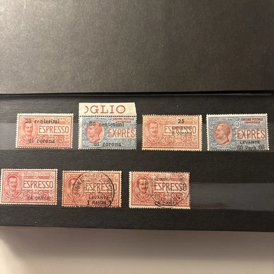Briefmarken Italien mit Aufdruck. 1 reihen Postfrisch. - Bild 1 von 2