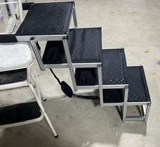 Foldable Pet Stairs- 27  High x 15.5  Wide- New Never Used