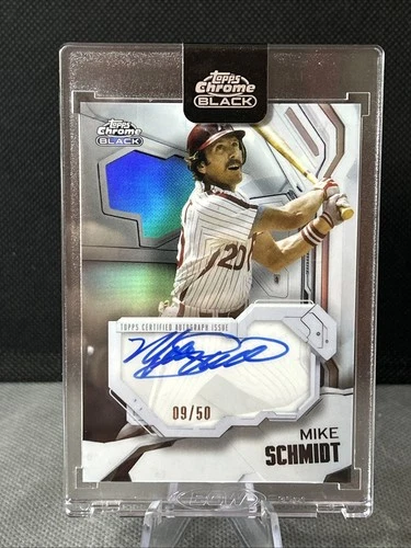 2026 Topps Chrome Black Mike Schmidt Ivory Autographs (RAW)