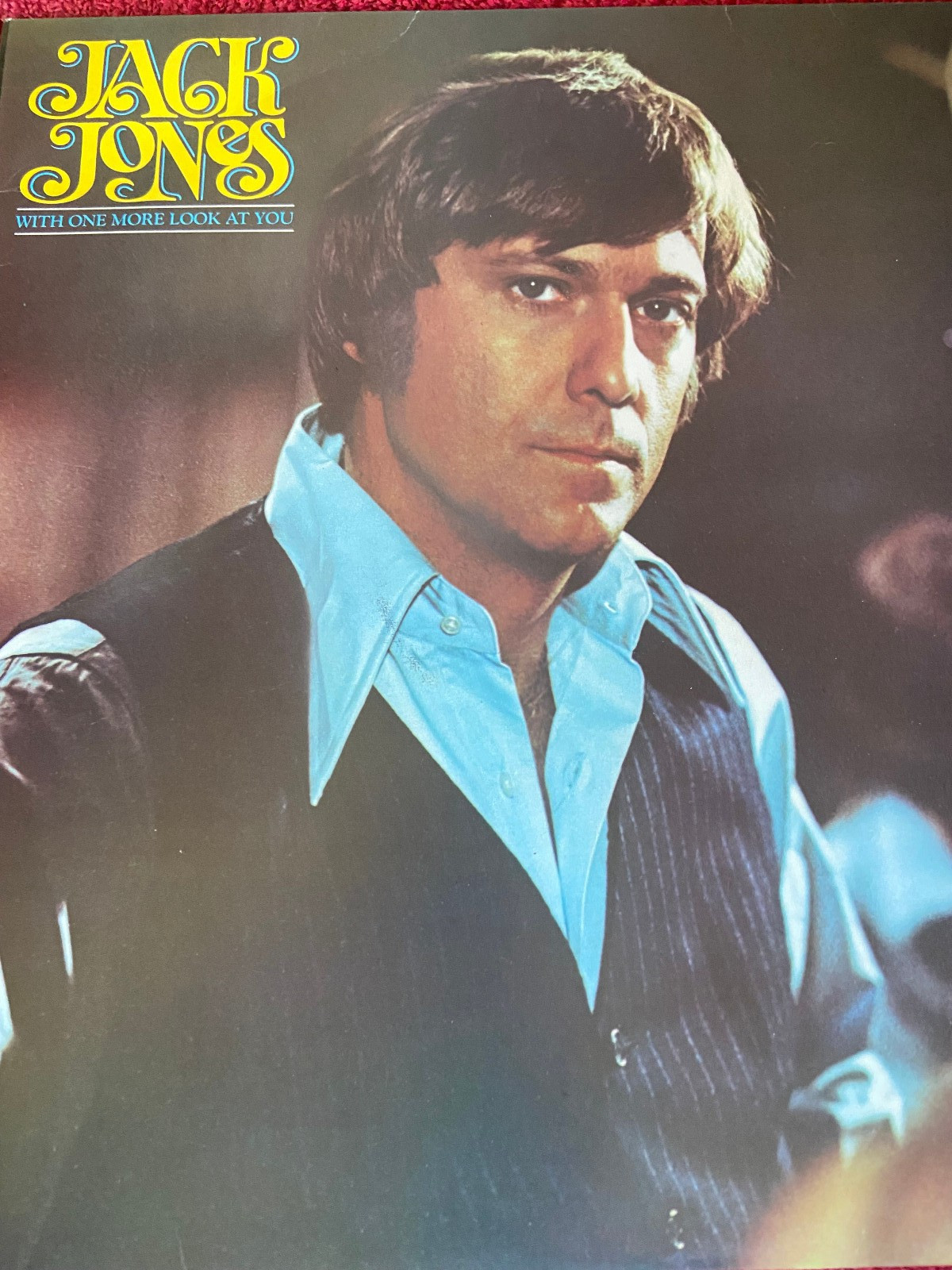 Jack Jones, With One More Look At You, 12" Vinyl LP Record 1977 NEAR MINT COND.