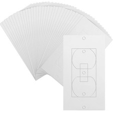 40 Pack Outlet Insulators Draft Sealers Electrical Outlet Insulation Pads EVA...