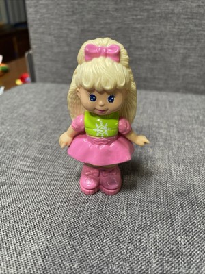 McDonald s 1993 Totally Toy Holiday SALLY SECRETS Paper Punch Doll Figure