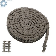 50-2R 5/8 PITCH 50-2 DUPLEX Roller Chain 10FT  2 Master Links