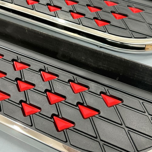 Fits for Porsche Macan 2014-2025 ALU Running board side step Nerf bar w/brackets - Picture 3 of 9