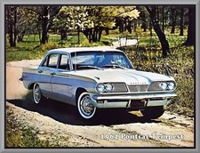 1962 Pontiac Tempest Sedan Toolbox - Refrigerator Magnet 42 Mil