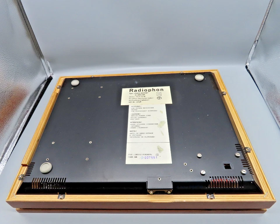 #SE4713# Vintage DDR Radiophon Chess- Master Schachcomputer in OVP *RAR* lesen - Bild 2 von 4