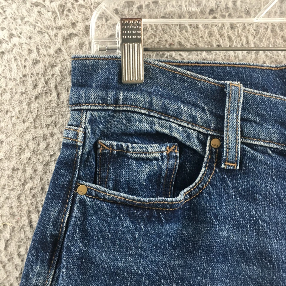 Ana A New Approach High Rise Wide-Leg Jeans Womens 6 Blue Denim Cotton Blend NEW - Image 3 of 4