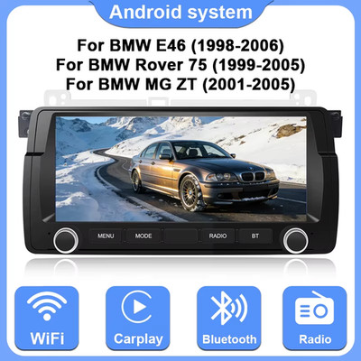 Android 13 Car Stereo Radio for BMW E46 3er Rover 75 MG ZT Radio Support Multime