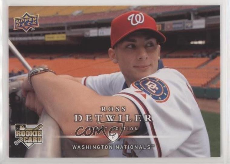 2008 Upper Deck First Edition Ross Detwiler #263 Rookie RC 04zw