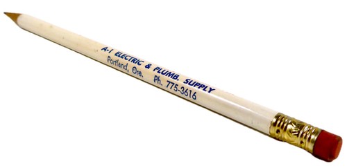 1976 Pledge of Allegiance Pencil A-1 Electric & Plumbing Bi-Centennial Advert - Picture 2 of 9
