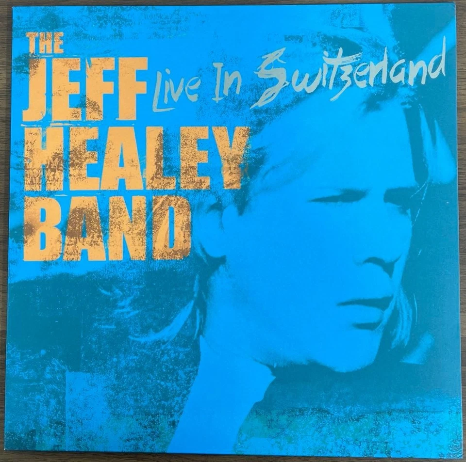 Jeff Healey Band Live in Switzerland 180g Reissue LP EU Used - Image 2 of 4