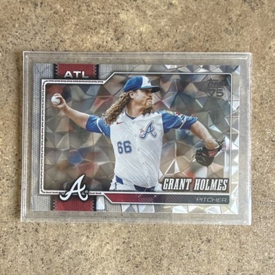 2026 Topps Grant Holmes Foilboard Parallel DIAMANTE #182 ATL Braves
