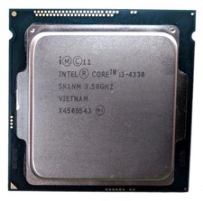 Lot of 3 Intel Core i3-4330 3.50GHz 4MB LGA 1150/Socket H3 CPU Processor SR1NM