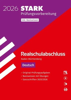 STARK Deutsch - Realschulabschluss 2026 BW - Prüfungsvorbereitung inkl. Basis...