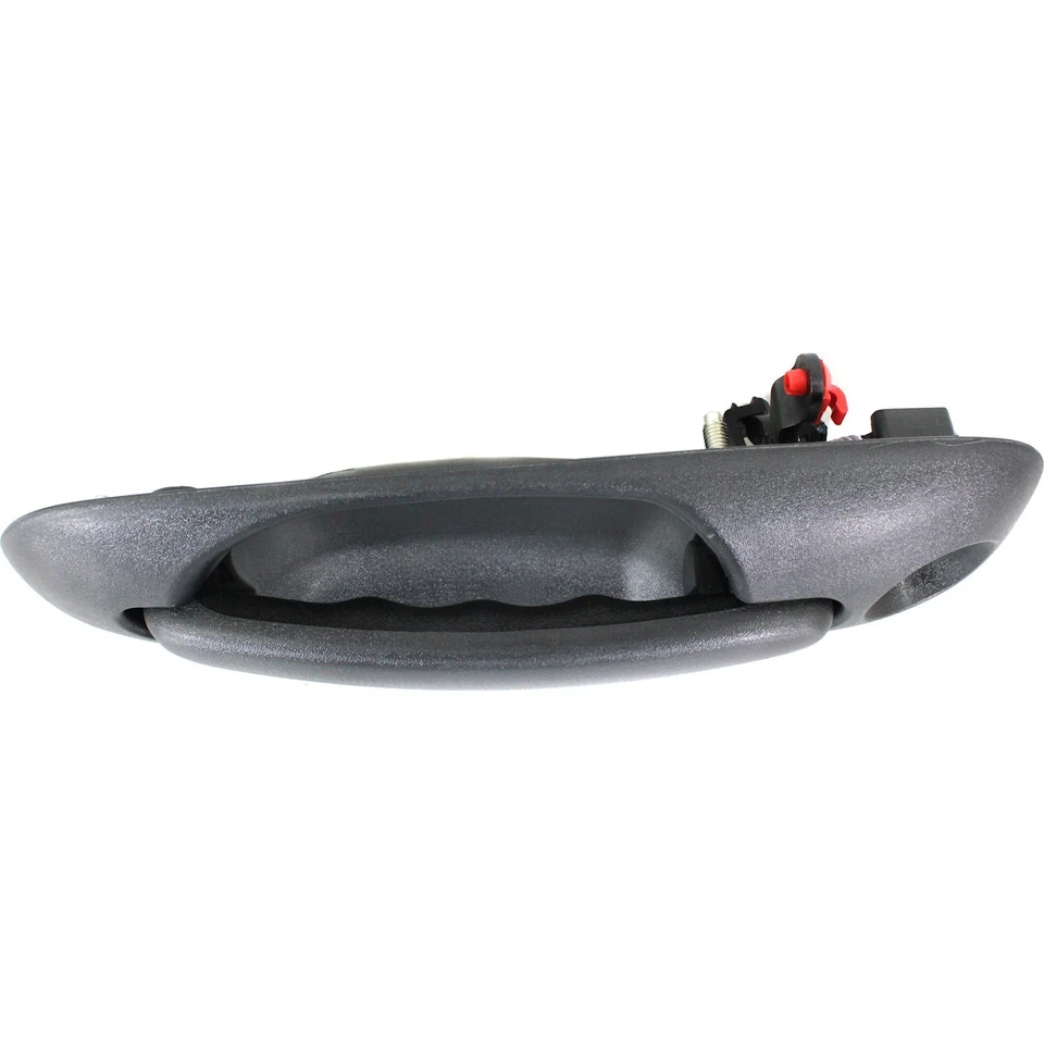 Manija de puerta para Dodge Grand Caravan 2001-2007 delantera izquierda texturizada negra con cerradura Foto 4 de 4