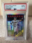 2023 Topps Chrome - 1988 Topps Baseball Aaron Judge #88BC-1 PSA 8 NM-MT!!
