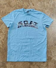 Messi GOAT Logo Light Blue Men s T-Shirt Size Small