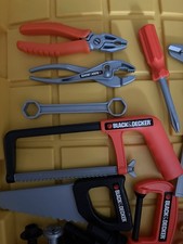 Black And Decker Play Toy Tool Set Lot of tools pretend play