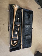Yamaha YSL-354 Tenor Trombone Bb Brass Lacquered with Case Mouthpiece Oil
