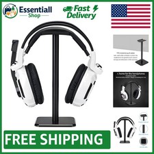 Detachable Aluminum Headphone Stand - Ergonomic Holder for Gamers  Music Lovers