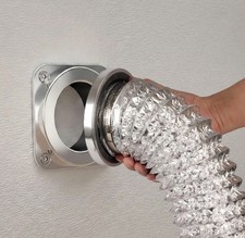 4inch Magnetic Dryer Vent Connector Kit DV180 Airtight Seal Dryer Vents Coupling