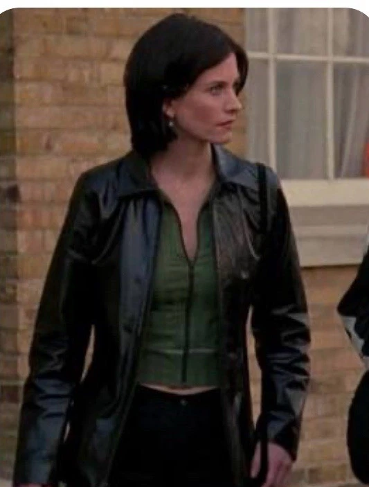 Chaqueta Liz Claiborne Vintage Años 90 Negra Cuero Genuino Talla Mediana Foto 2 de 4