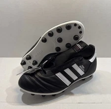 Size 9.5 - Adidas Copa Mundial Leather FG Soccer Cleats Black 015110