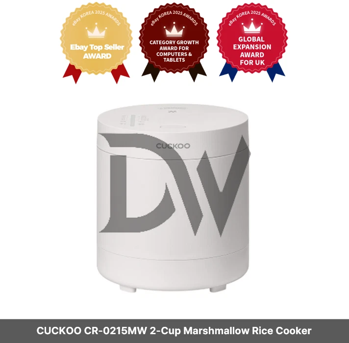 CUCKOO CR-0215MW 2-Cup Marshmallow Rice Cooker / 220V / EU PLUG
Opens in a new window or tab