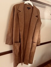 J. Crew Ella Open-Front Long Sweater Blazer