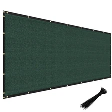 Windscreen4less 5x30' Heavy Duty Privacy Fence Screen Windscreen Fencing Mesh Gr