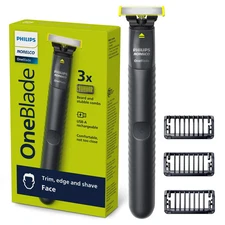 Oneblade Original Face, Powered Electric Shaver and Trimmer, QP1424/70 NEW