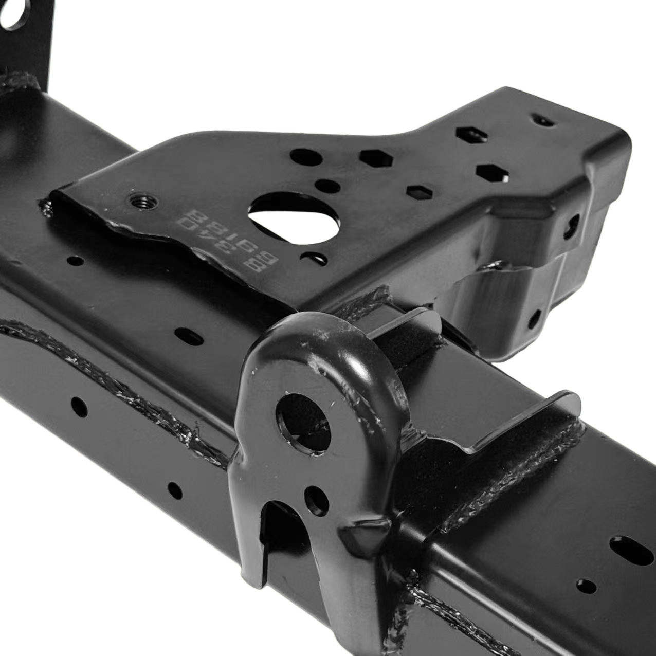 Fits For 2018-2025 Jeep JL Wrangler JT Gladiator Front Rail Extension Left+Right thumbnail 13