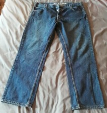 Men's Dickies regular blue heavy denim jeans/work pants Size 38x30 BARELY WORN