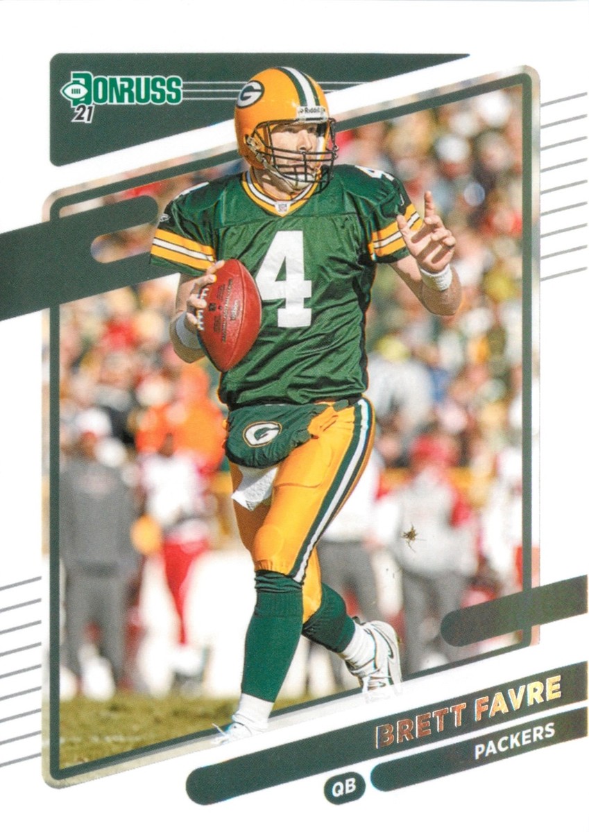 Brett Favre 2021 Donruss Football Base Card #156 Green Bay