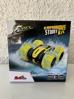 FANCY STUNT AMPHIBIOUS FERNGESTEUERTES STUNTCAR MASSSTAB 1:24